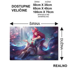 Spirit Blossom Ahri - League of Legends - LOL - Podmetač za sto