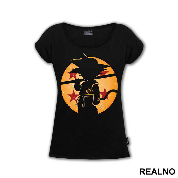 Shadow In Front Of The Dragon Ball - Goku - Dragon Ball