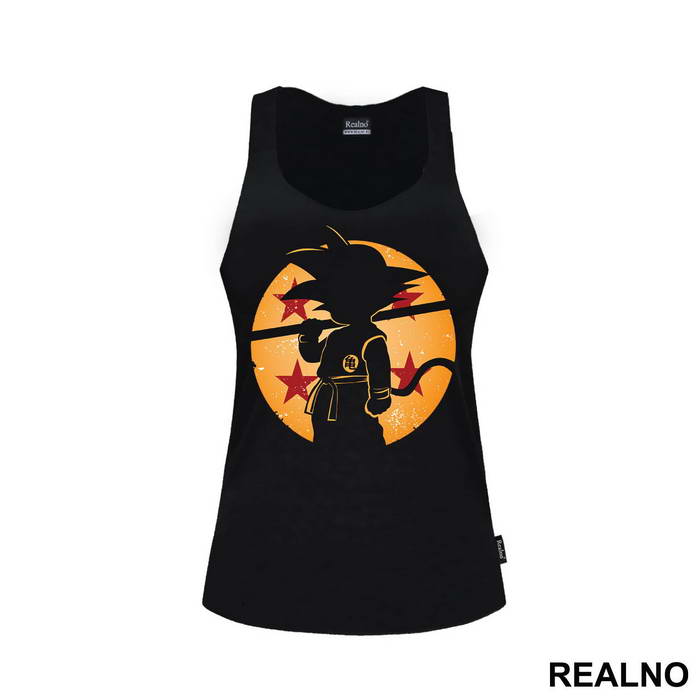 Shadow In Front Of The Dragon Ball - Goku - Dragon Ball
