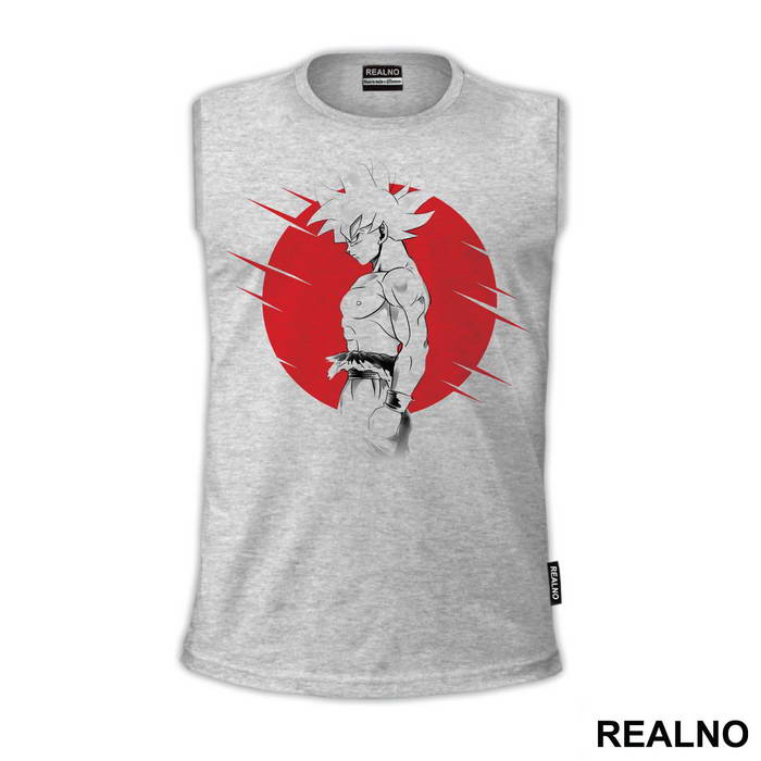 Ultra Instinct Red Moon - Goku - Dragon Ball