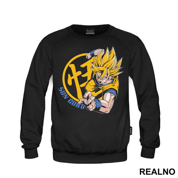 Son Goku Yellow Circle - Dragon Ball