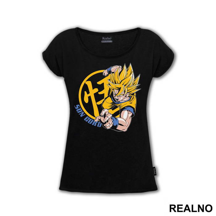 Son Goku Yellow Circle - Dragon Ball