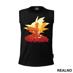 Double Exposure In My Head - Goku - Dragon Ball