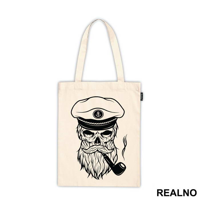 Bearded Captain Skull - Brada - Beard