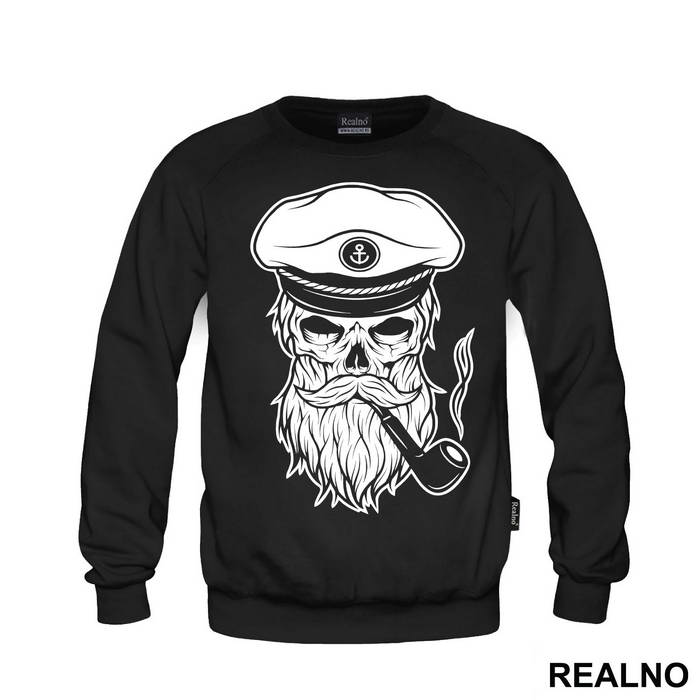 Bearded Captain Skull - Brada - Beard
