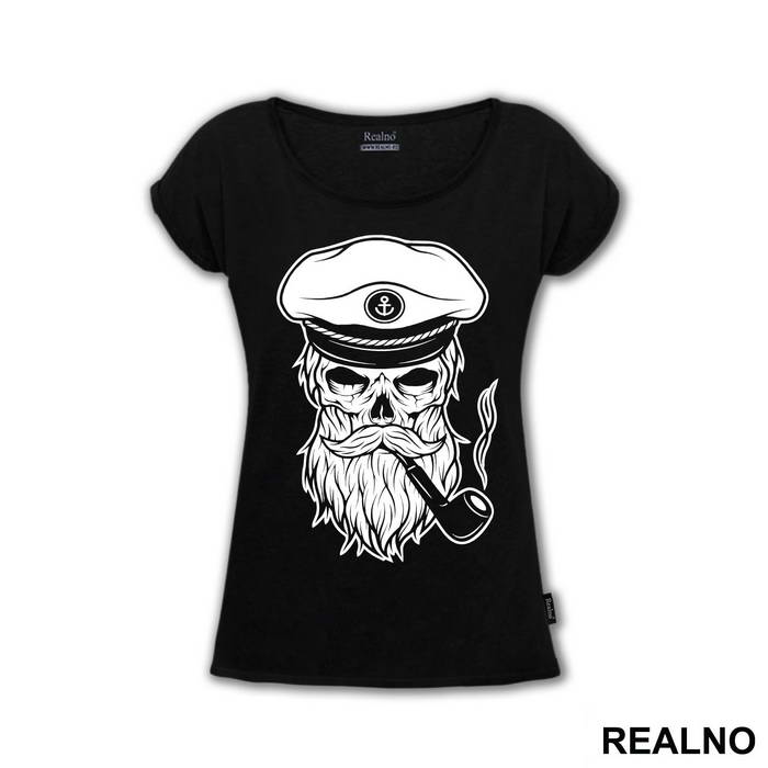 Bearded Captain Skull - Brada - Beard