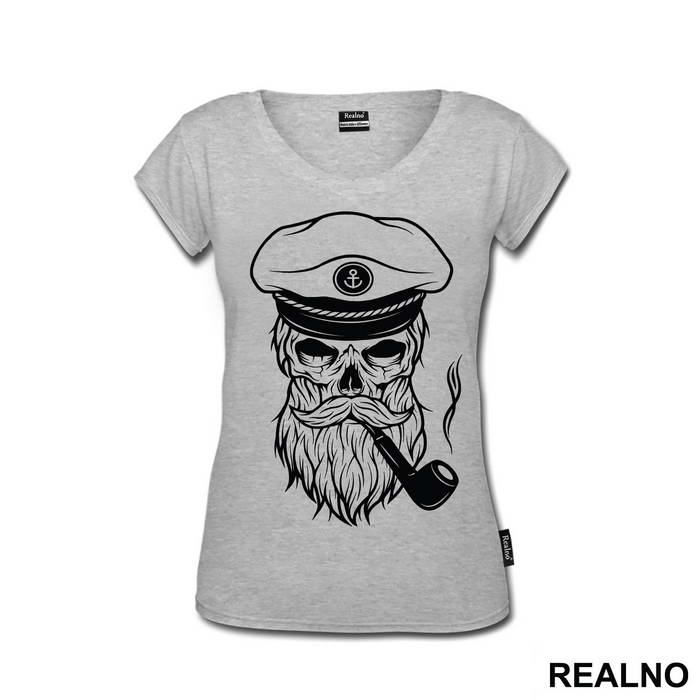 Bearded Captain Skull - Brada - Beard