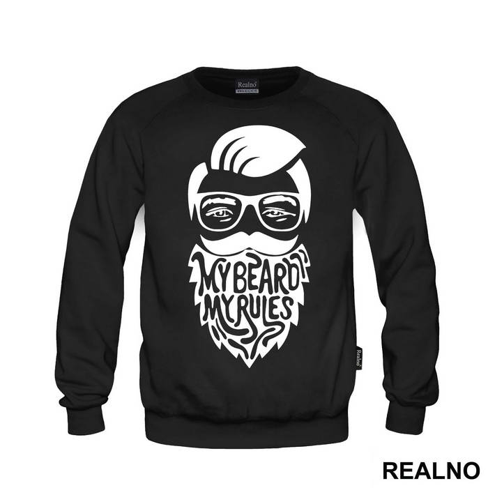 My Beard My Rules Glasses - Brada