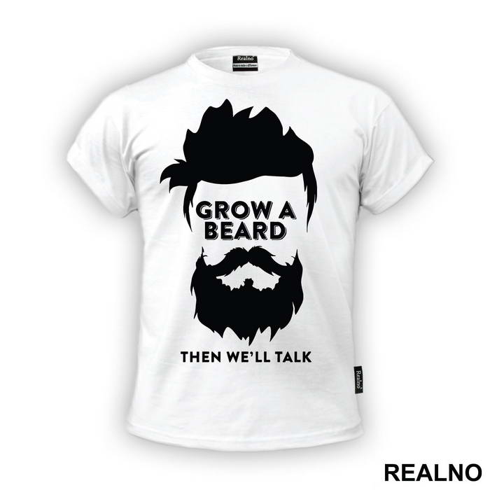 Grow A Beard Then We'll Talk - Brada