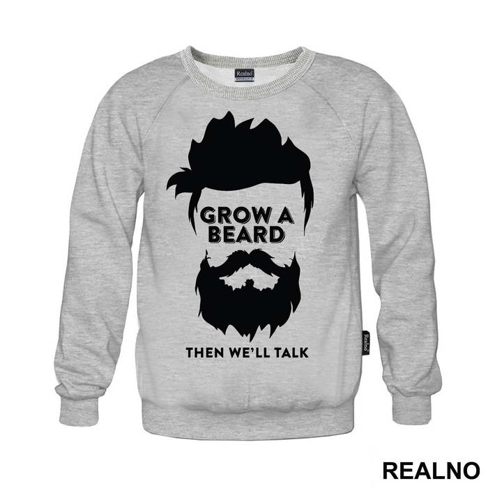 Grow A Beard Then We'll Talk - Brada