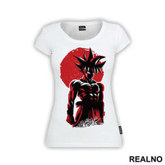 Red Moon Ready To Fight - Goku - Dragon Ball