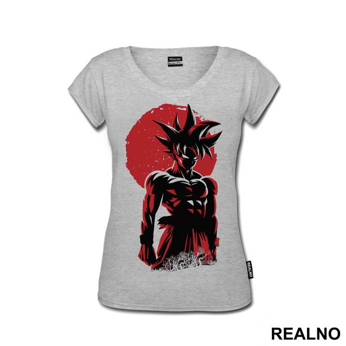 Red Moon Ready To Fight - Goku - Dragon Ball