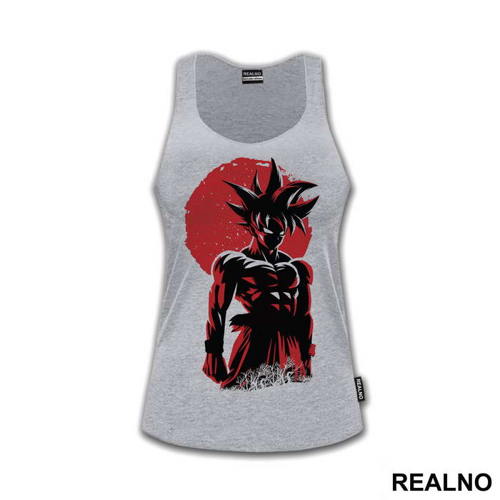 Red Moon Ready To Fight - Goku - Dragon Ball