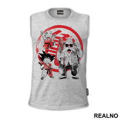 Roshi, Krillin And Goku - Dragon Ball