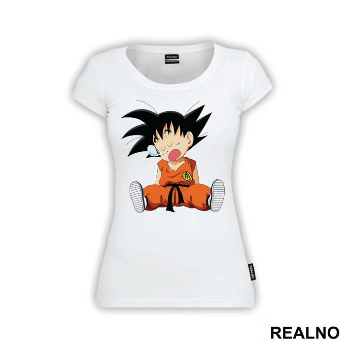 Sleeping While Sitting - Goku - Dragon Ball
