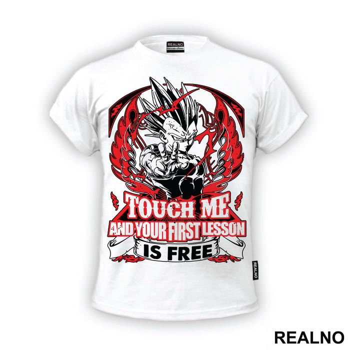 Touch Me And Your First Lesson Is Free - Goku - Dragon Ball