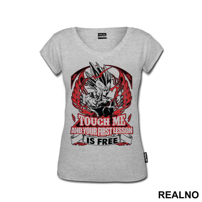 Touch Me And Your First Lesson Is Free - Goku - Dragon Ball