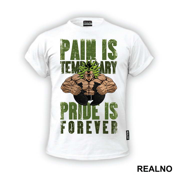 Pain Is Temperary Pride Is Forever - Goku - Dragon Ball