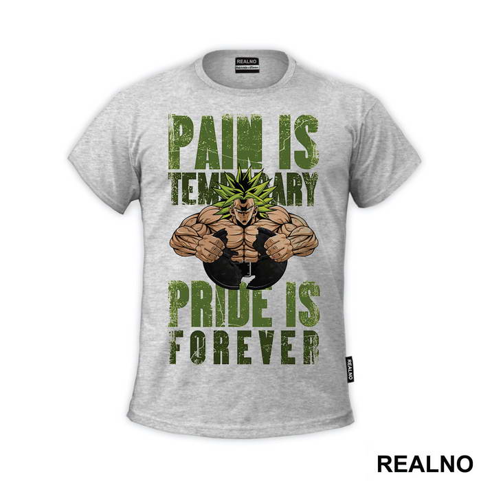 Pain Is Temperary Pride Is Forever - Goku - Dragon Ball