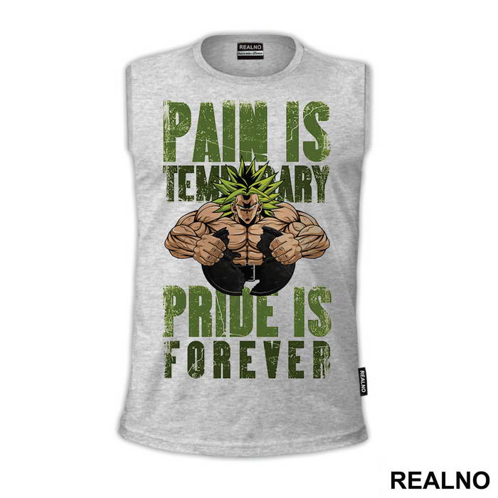 Pain Is Temperary Pride Is Forever - Goku - Dragon Ball