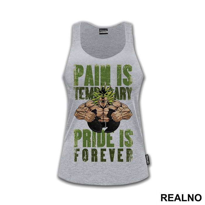 Pain Is Temperary Pride Is Forever - Goku - Dragon Ball