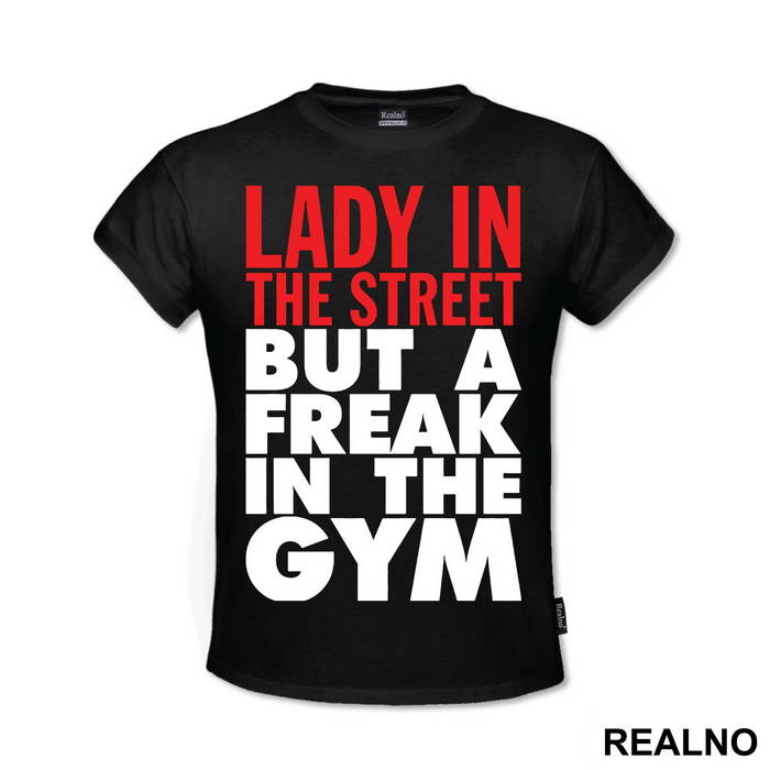 Lady In The Streets, But A Freak In The Gym - Trening