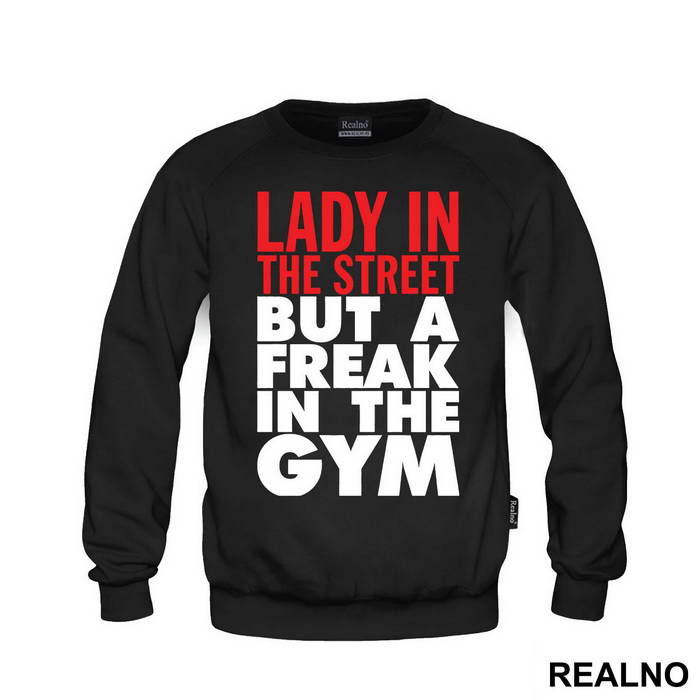 Lady In The Streets, But A Freak In The Gym - Trening