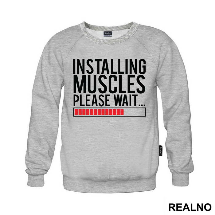 Installing Muscles. Please Wait - Trening