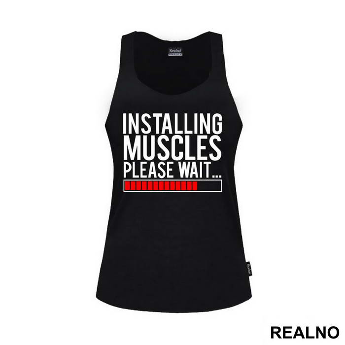 Installing Muscles. Please Wait - Trening