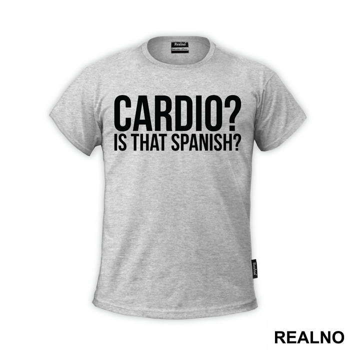 Cardio - Is That Spanish - Trening