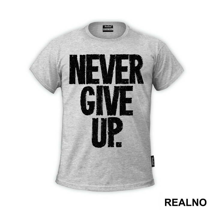 Never Give Up - Trening