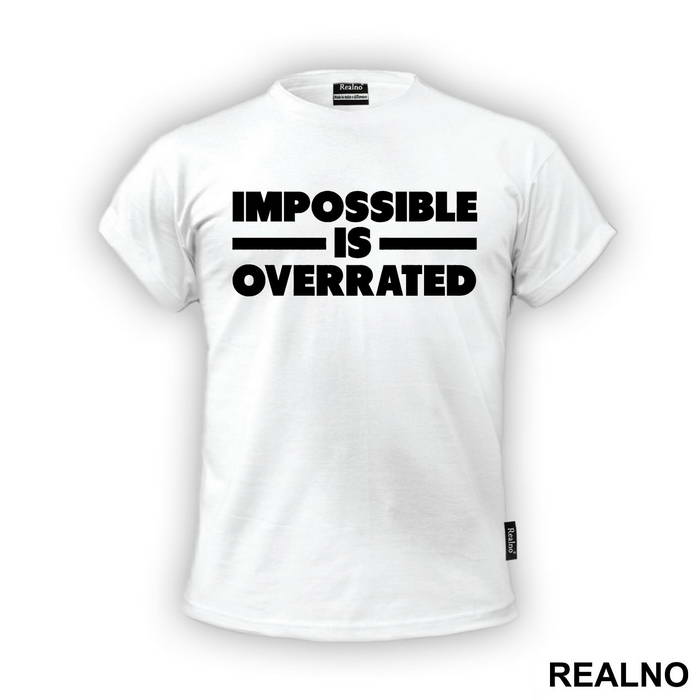 Impossible Is Overrated - Trening
