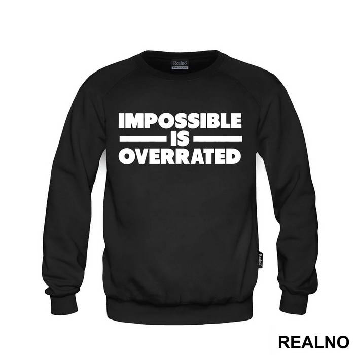 Impossible Is Overrated - Trening