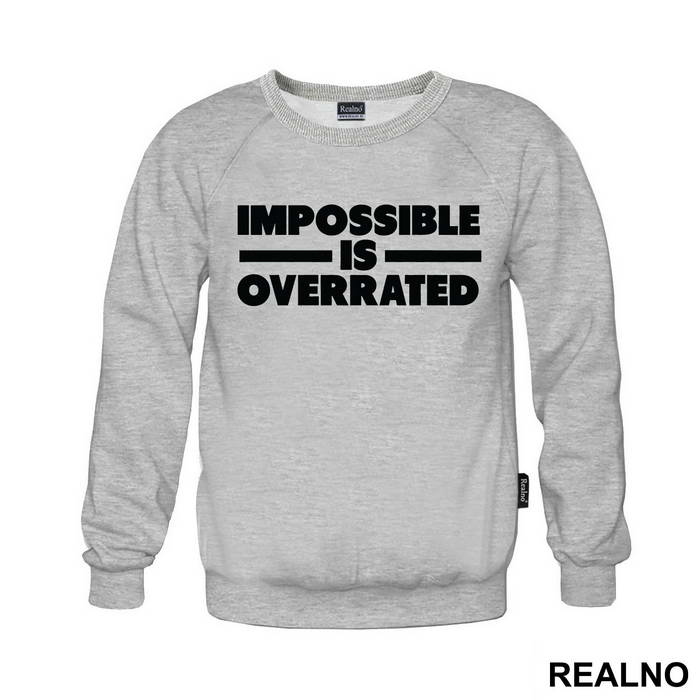 Impossible Is Overrated - Trening