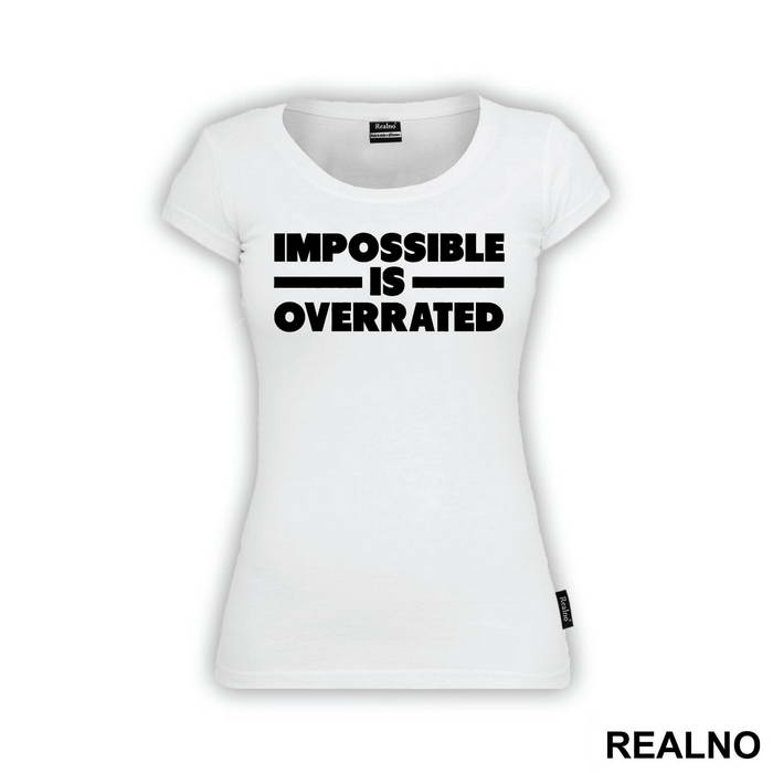 Impossible Is Overrated - Trening