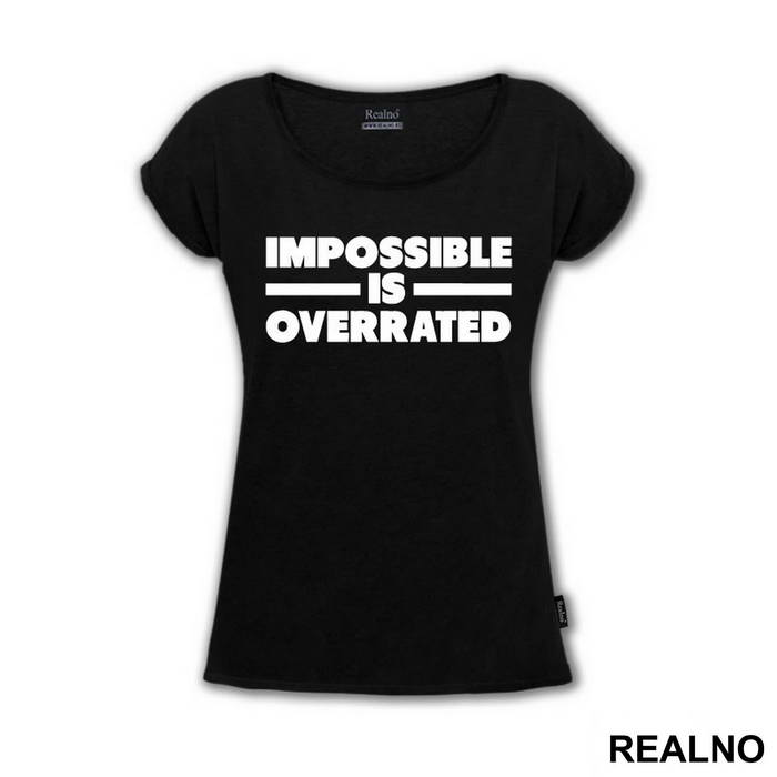Impossible Is Overrated - Trening