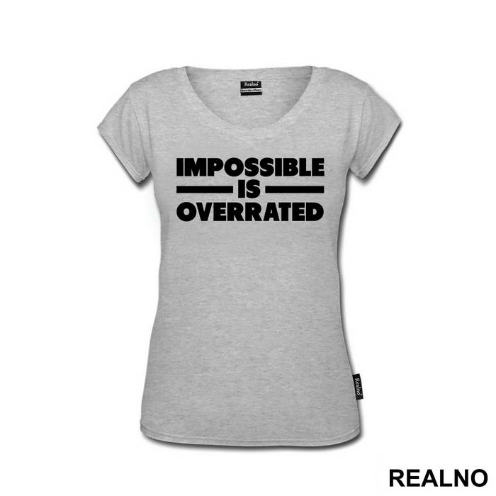 Impossible Is Overrated - Trening