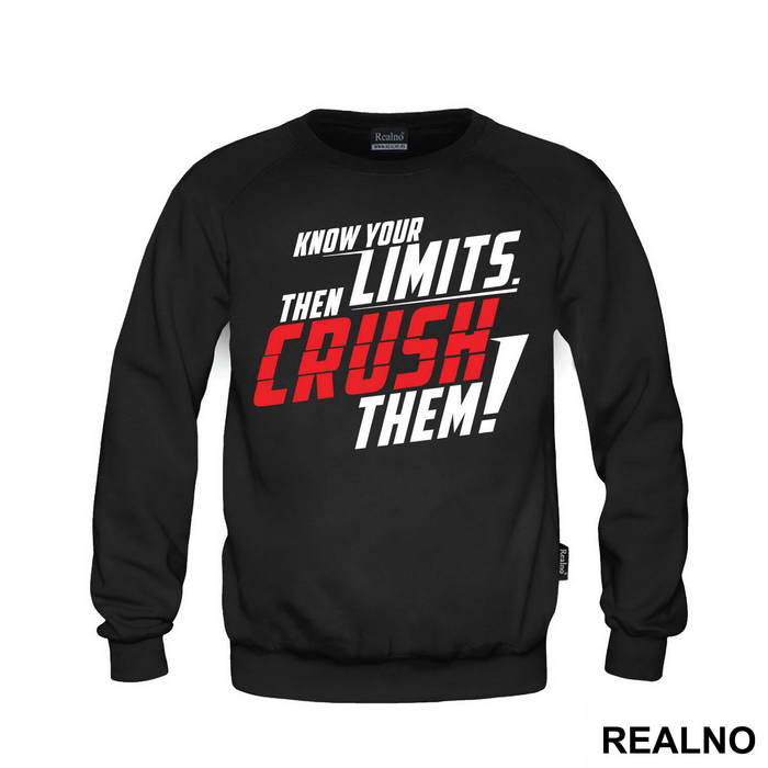 Know Your Limits. Then CRUSH Them - Trening