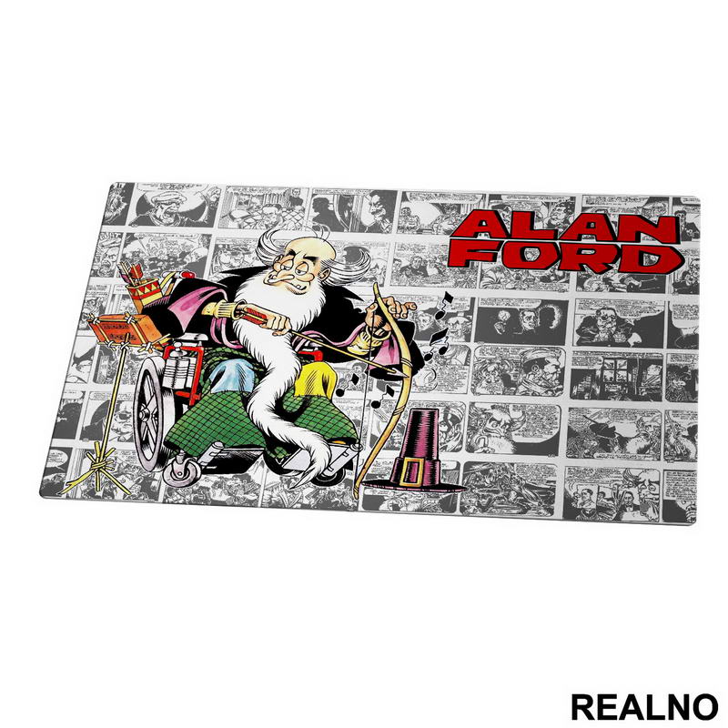 Broj Jedan - Svira - Alan Ford - Podmetač za sto