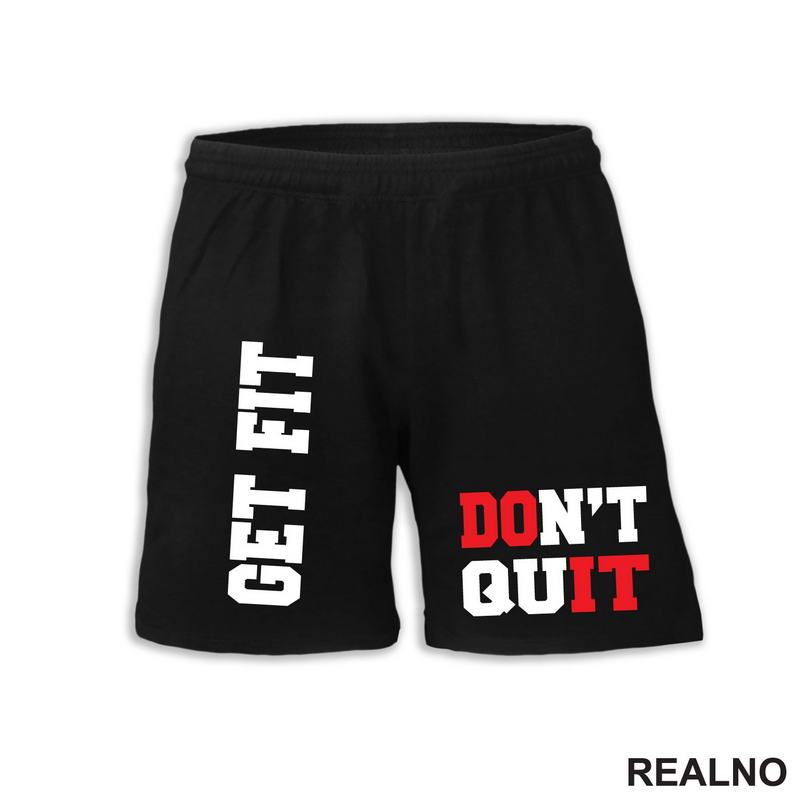 Get Fit, DOn't QuIT - Trening