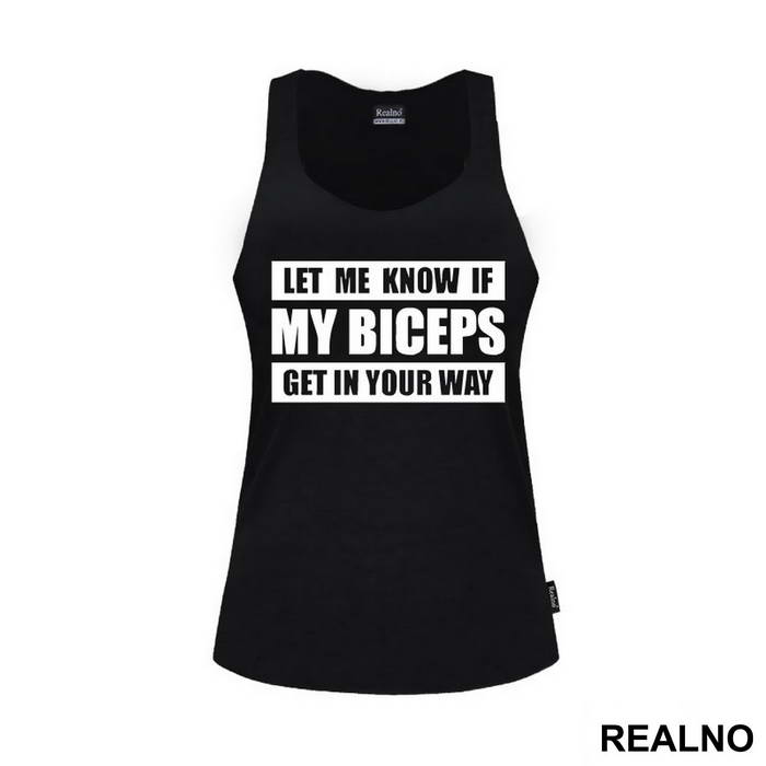 Let Me Know If My Biceps Get In Your Way - Trening
