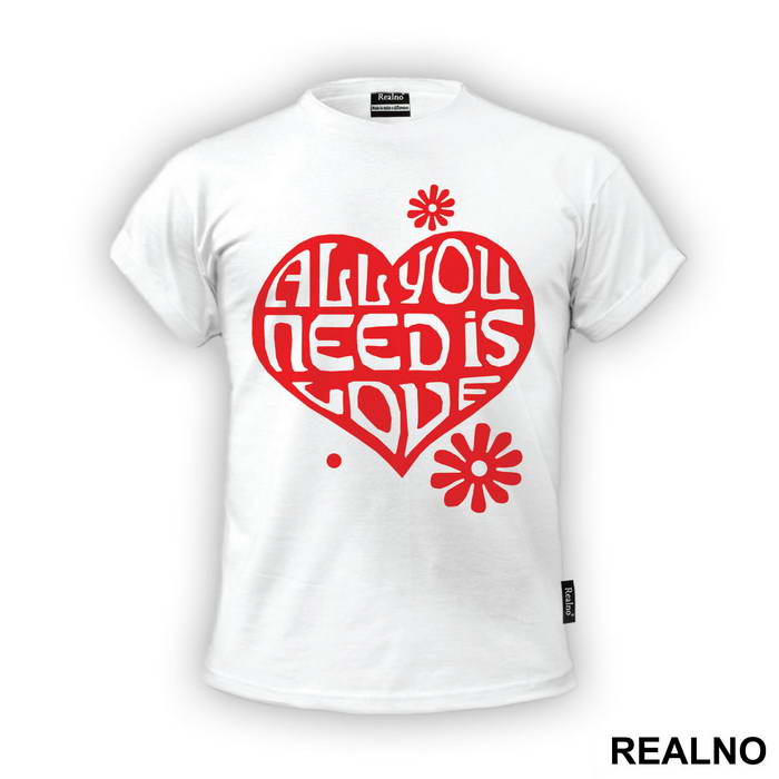 All You Need Is Love Red - Ljubav