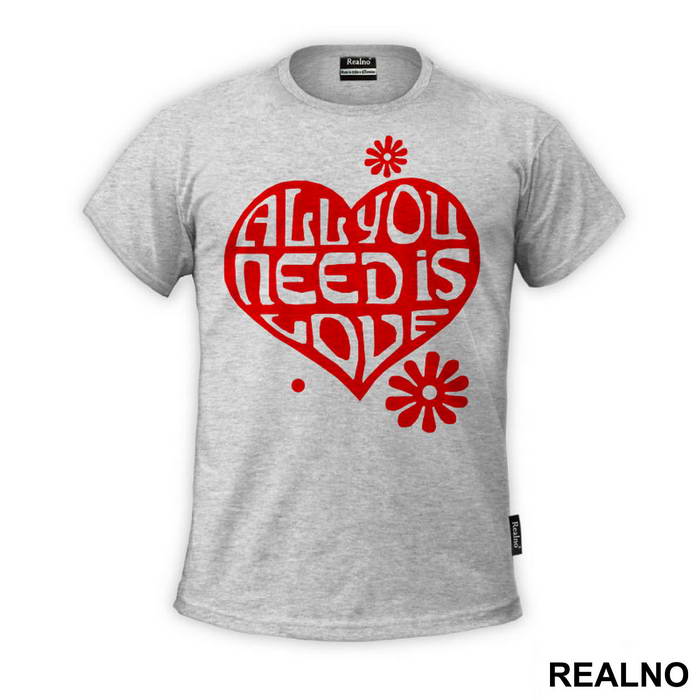 All You Need Is Love Red - Ljubav
