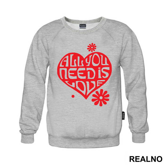 All You Need Is Love Red - Ljubav