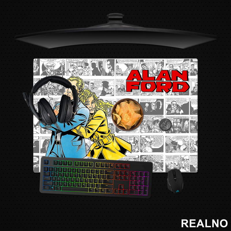 Besan Zagrljaj - Alan Ford - Podmetač za sto
