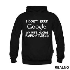 I Don't Need Google My Wife Knows Everything - Ljubav