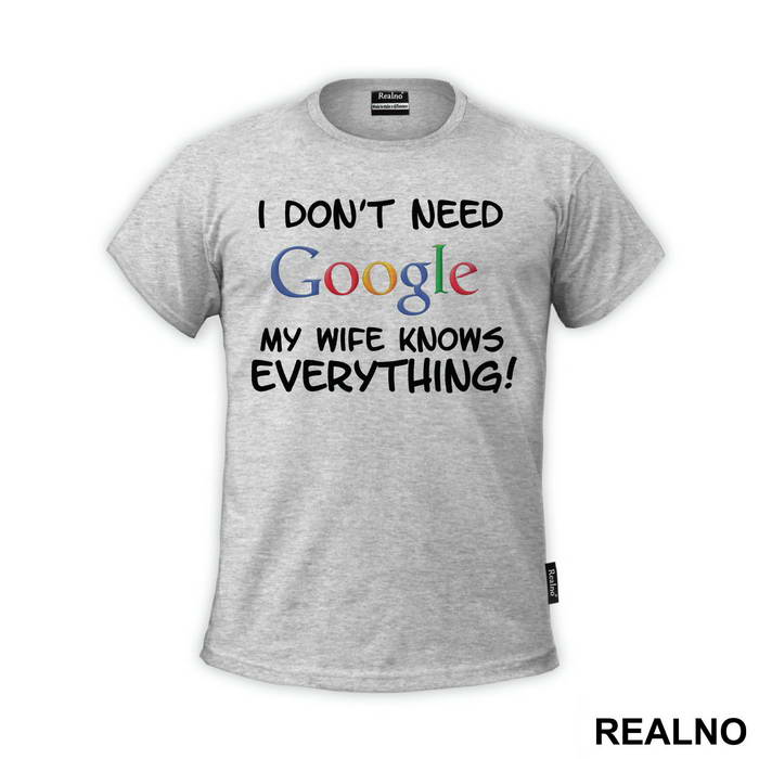 I Don't Need Google My Wife Knows Everything - Ljubav