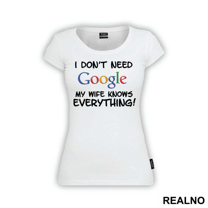I Don't Need Google My Wife Knows Everything - Ljubav