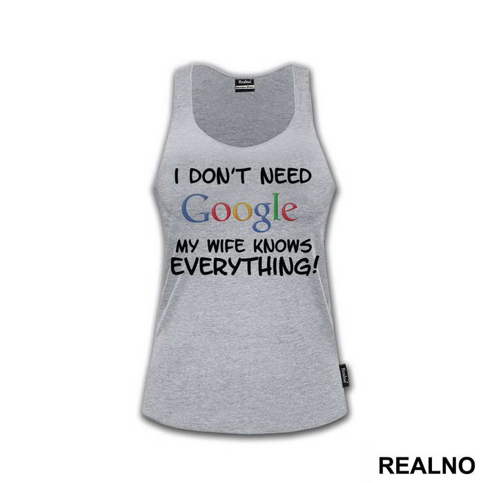 I Don't Need Google My Wife Knows Everything - Ljubav