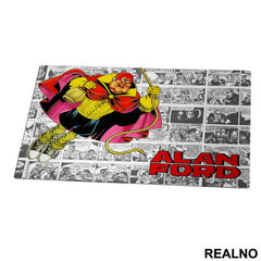 Superhik - Logo - Alan Ford - Podmetač za sto